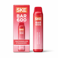 SKE BAR 600 PREFILLED PODS WATERMELON STRAWBERRY / 20MG