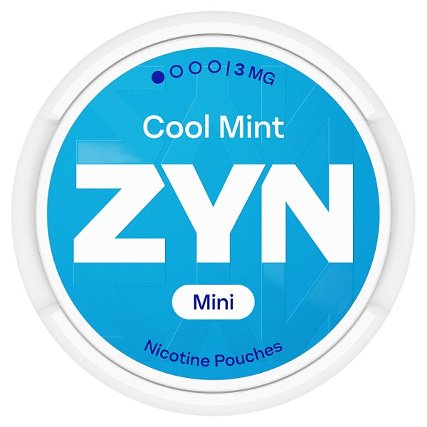 ZYN COOL MINT MINI NICOTINE POUCHES 3MG