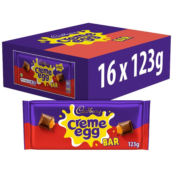 CDM CREME EGG BLOCK 123G