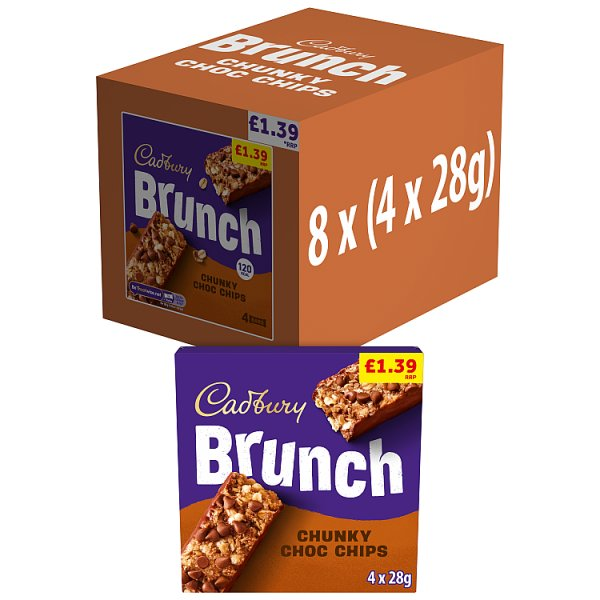 CADBURY BRUNCH BAR PM139 112G