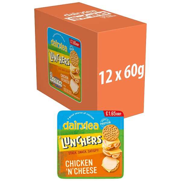 LUNCHERS CHKN/CHEESE PM165 60G