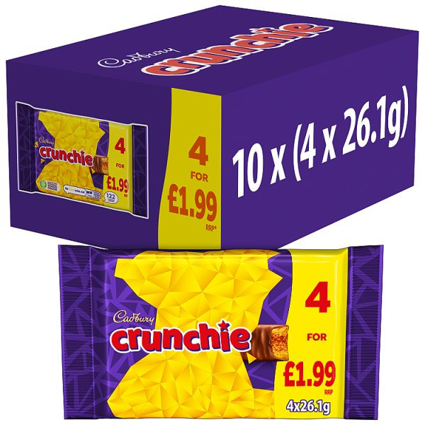CADBRY CRUNCHI MULTIPK PM199 4PK