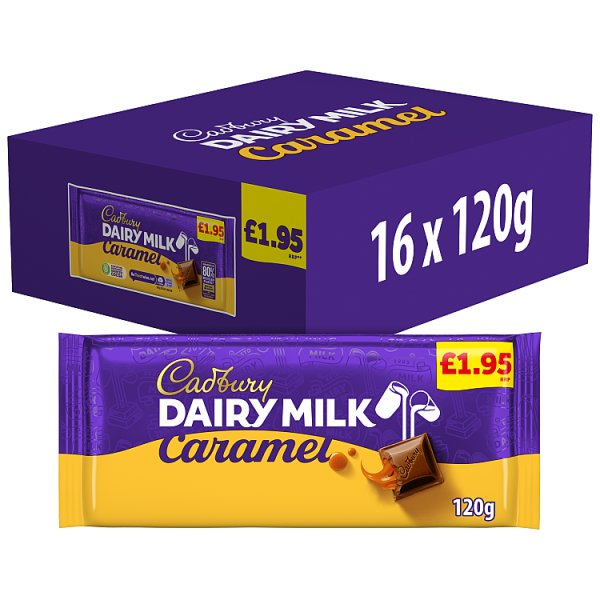 CADBURY DAIRY MLK CRML PM195 120G