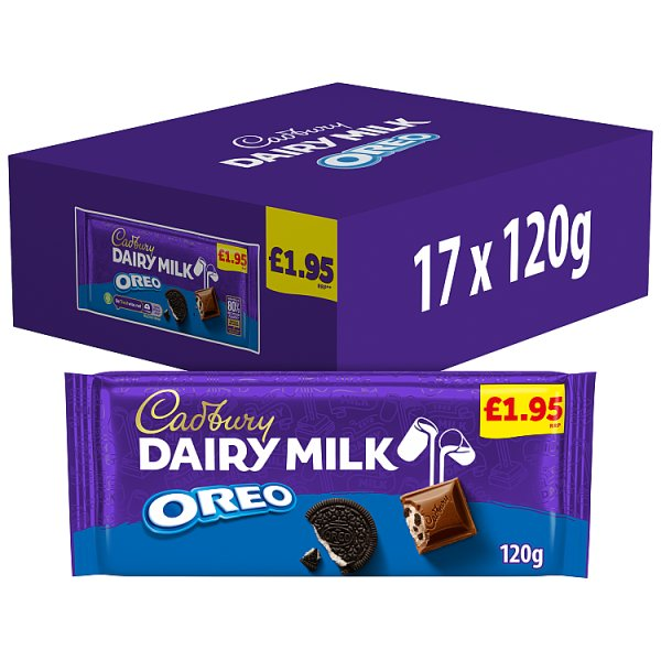 CADBURY DAIRY MLK OREO PM195 120G