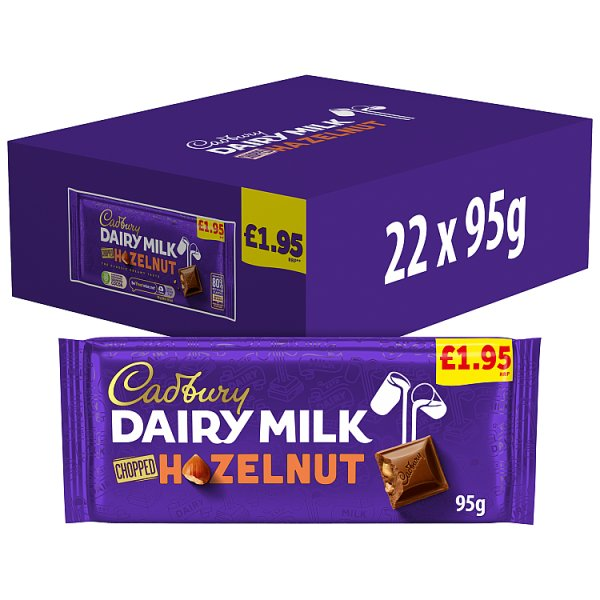 CADBURY DM CHOPPED NUT PM195 95G