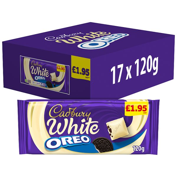 CADBURY OREO WHITE PM195 120G