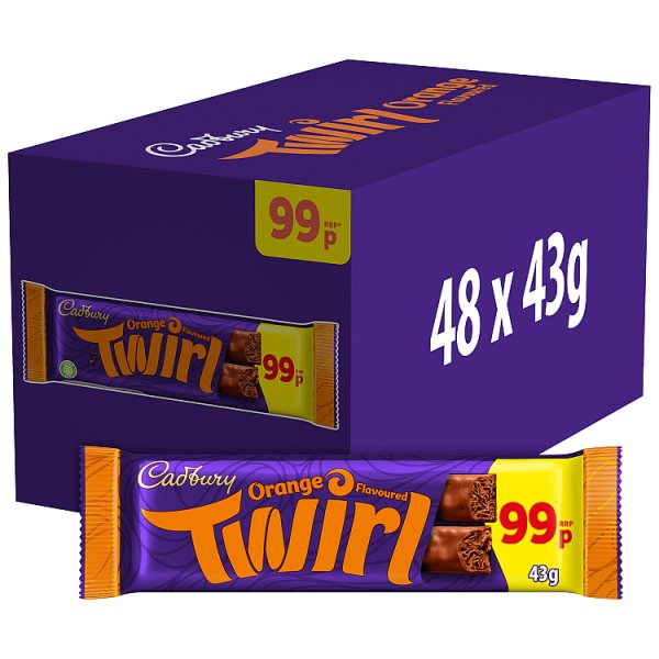 CADBURY TWIRL ORANGE PM99 43G