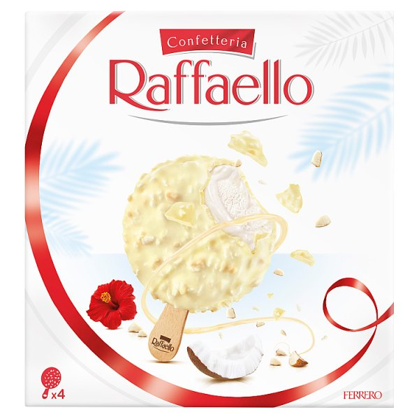 RAFFAELLO ICE CREAM STICKS4X70ML