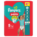PAMPERS BABY-DRY NAPPY PANTS SIZE 5, 21 NAPPIES, 12KG-17KG