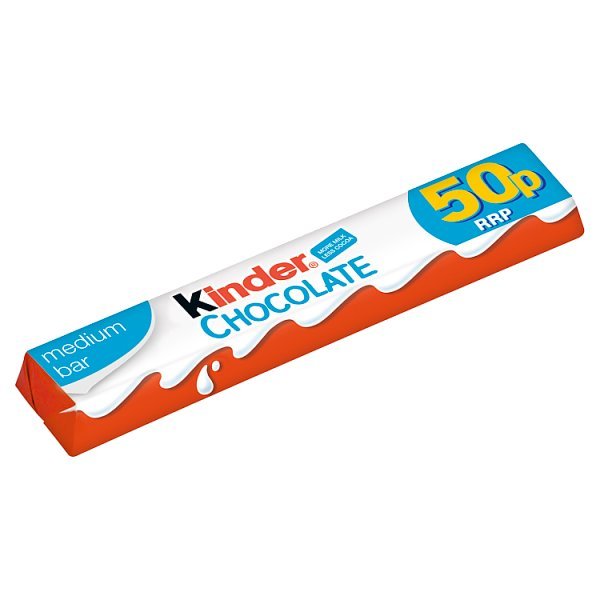 KINDER MEDIUM BAR CHOCOLATE 21G PMP