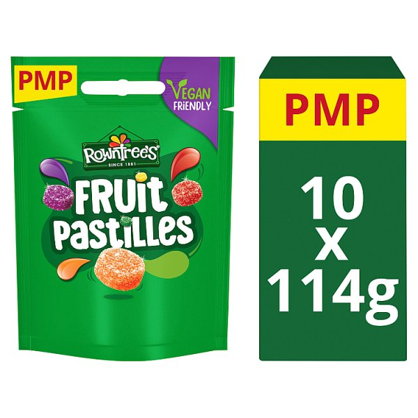 FRUIT PASTILLES BAG PM125 114G
