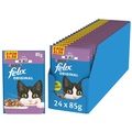FELIX ORIGINAL LAMB IN JELLY WET CAT FOOD 85G PMP
