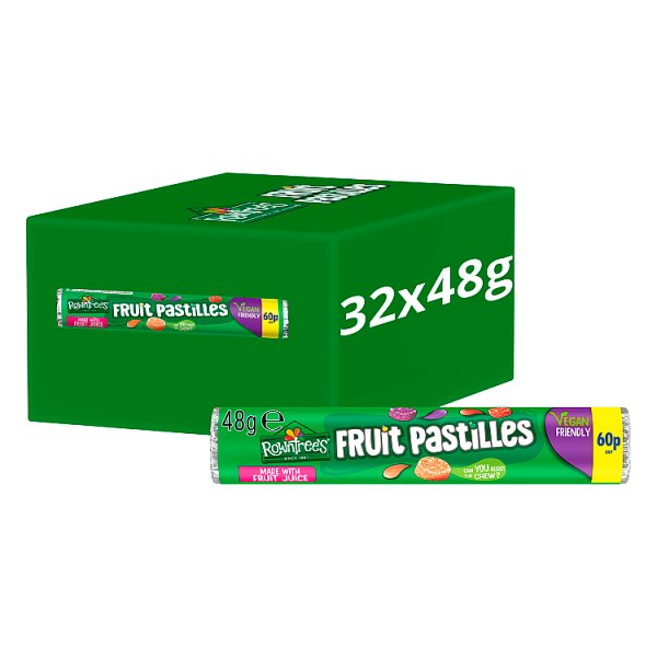 ROWNTREES FRUIT PSTILLE PM60 48G