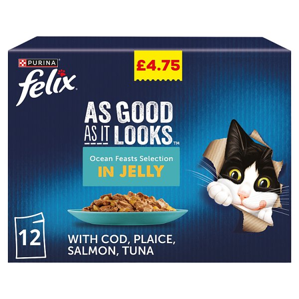 FELIX OCEANFEAST CAT PM475 12X85G