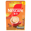NESCAFE 3IN1 CARAMEL INSTANT COFFEE SACHETS 6 X 16G PMP
