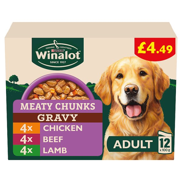 WINALOT LAMB CARROT PM449 12X100G