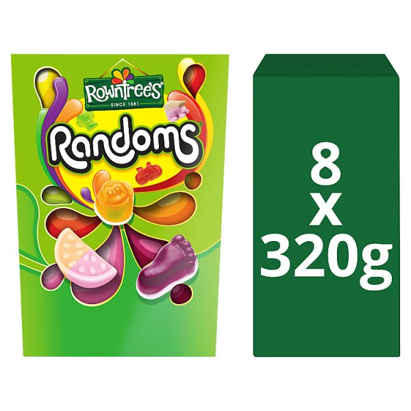 ROWNTREE'S RANDOMS SWEETS CARTON 320G