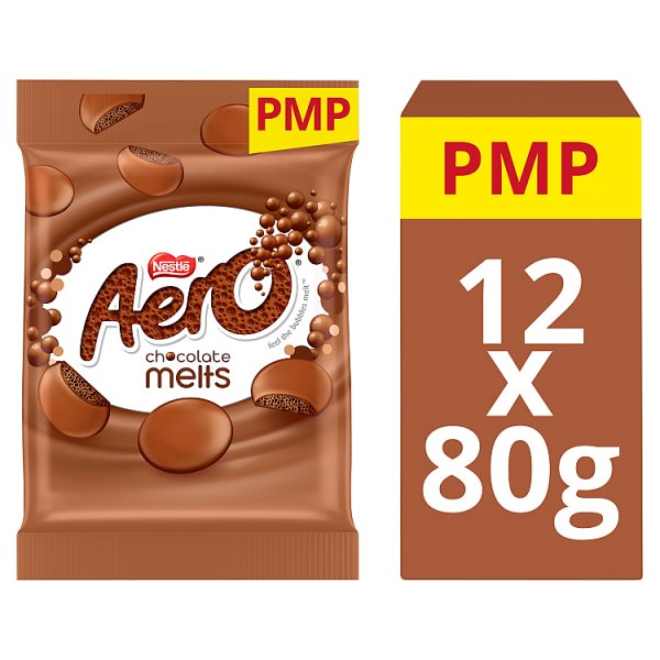 AERO MELTS MILK CHOCOLATE BAG 80G PMP £1.65
