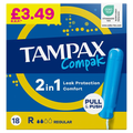 TAMPAX TAMPONS REGULAR PM349 18S
