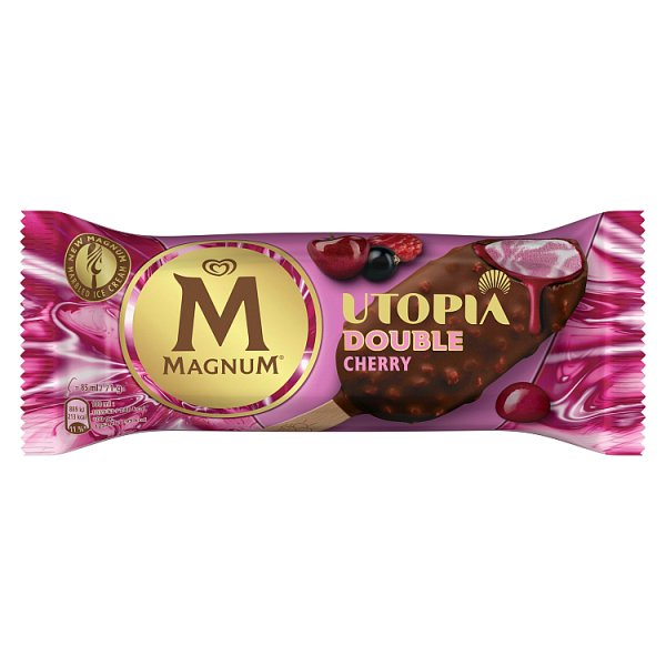 MAGNUM UTOPIA ICE CREAM STICK DOUBLE CHERRY 85 ML