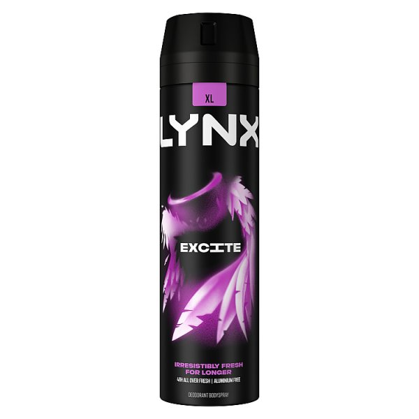 LYNX BODY SPRAY EXCITE 200ML