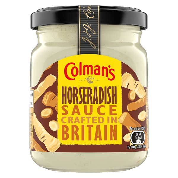 COLMAN'S SAUCE HORSERADISH 136 G