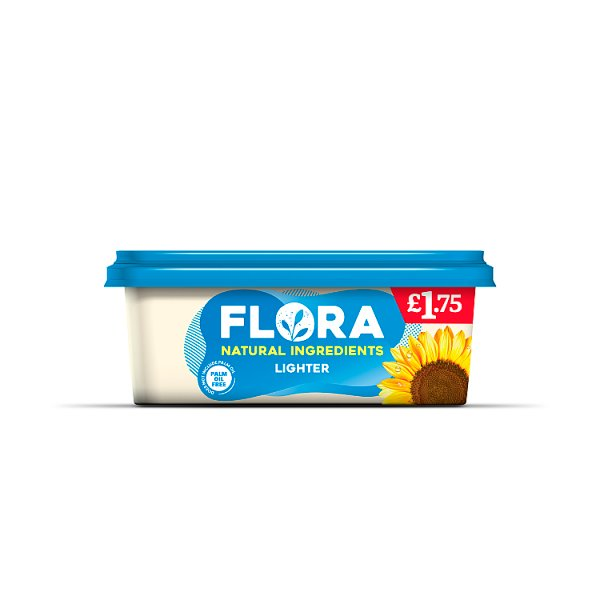 FLORA LIGHTER SPREAD WITH NATURAL INGREDIENTS 250G PMP