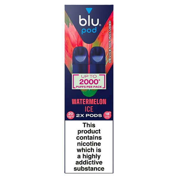 BLU POD WATERMELON ICE VAPE PODS 20MG/ML