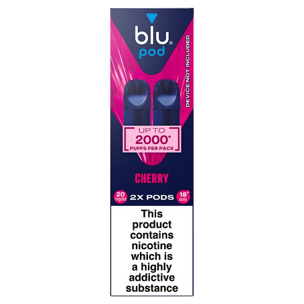 BLU POD CHERRY VAPE PODS 20MG/ML