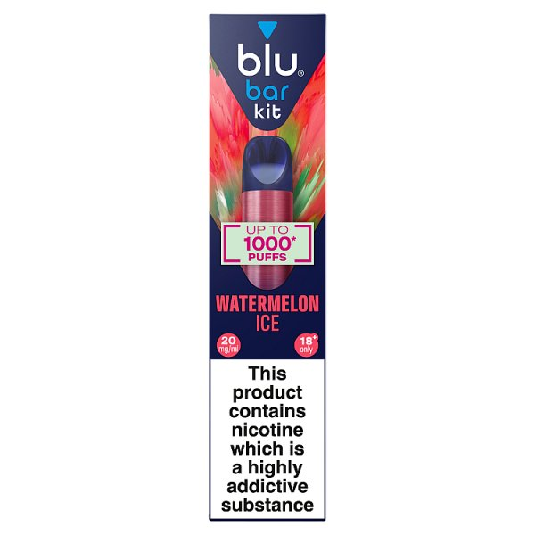 BLU BAR KIT WATERMELON ICE VAPE DEVICE 20MG/ML