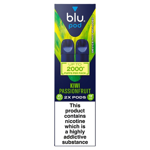 BLU POD KIWI PASSIONFRUIT VAPE PODS 20MG/ML