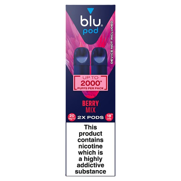 BLU POD BERRY MIX VAPE PODS 20MG/ML
