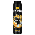 LYNX AEROSOL BODY SPRAY GOLD 200 ML