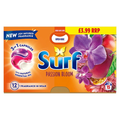 SURF 3 IN 1 LAUNDRY WASHING DETERGENT CAPSULES PASSION BLOOM 15 WASHES