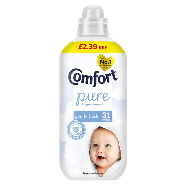 COMFORT FABRIC CONDITIONER WHITE 31 WASHES (930 ML)