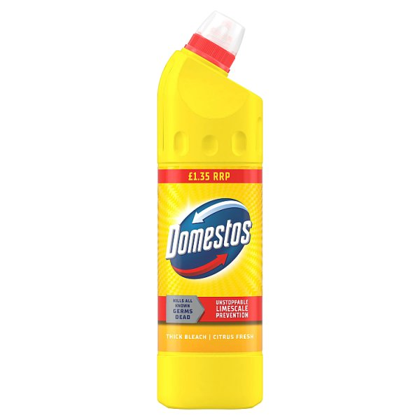 DOMESTOS THICK BLEACH CITRUS FRESH 750ML