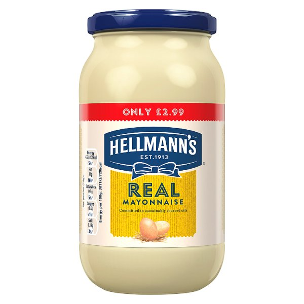 HELLMANN'S MAYONNAISE REAL 400 G