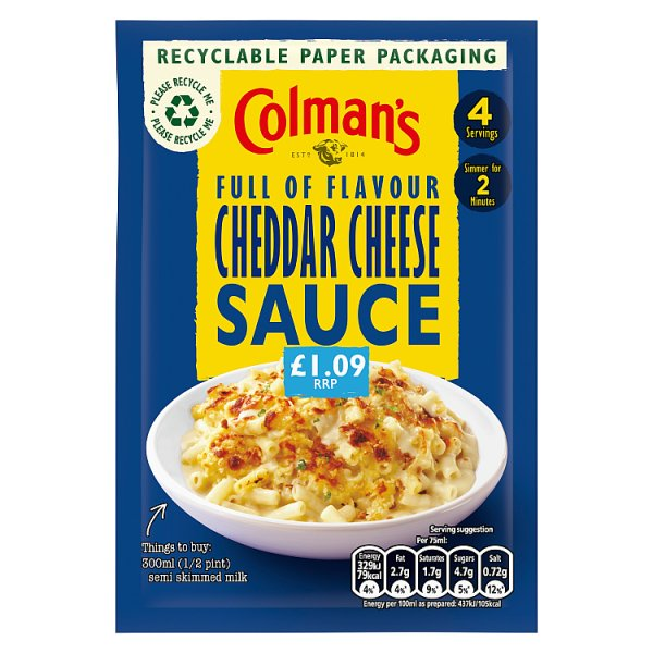 COLMANS SCE MIX CHEESE PM109 40G