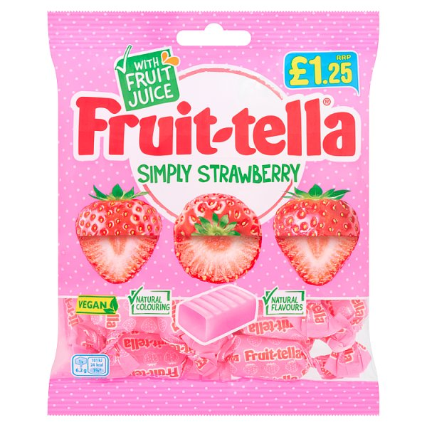 FRTTELLA SMPLY STRWBRY PM125 135G