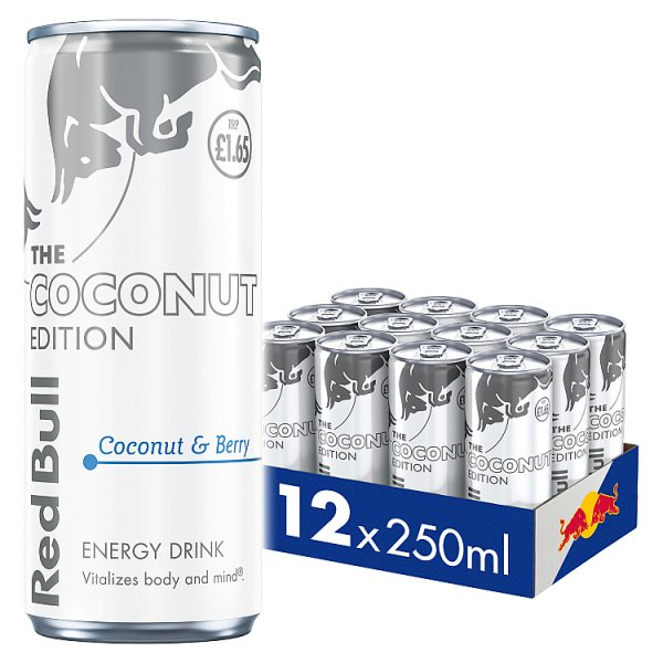 RED BULL ENERGY DRINK COCONUT EDITION 250ML PM 1.65