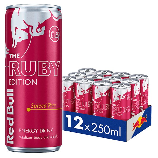 RED BULL ENERGY DRINK RUBY EDITION 250ML PM 1.65