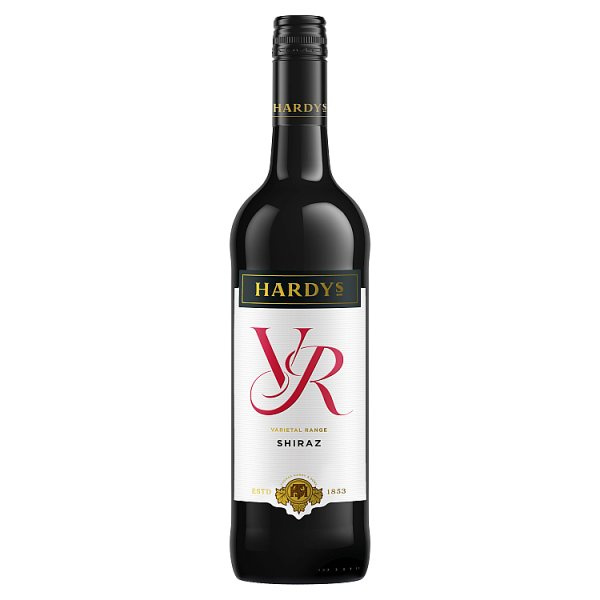 HARDYS VR SHIRAZ RED WINE 75CL