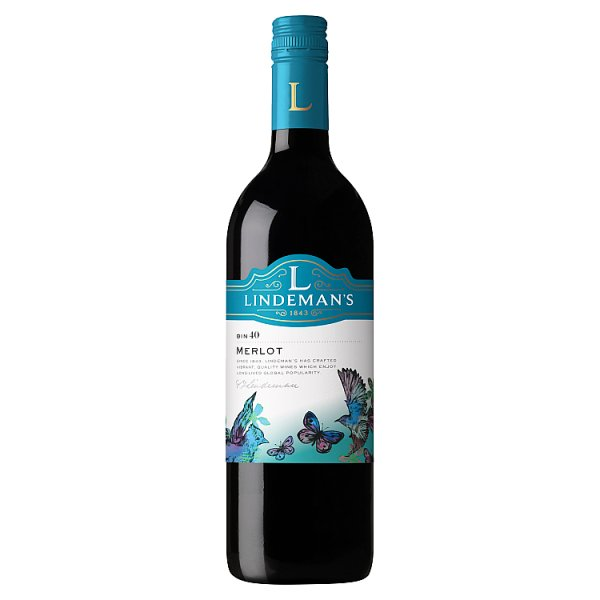 LINDEMANS BIN 40 MERLOT 75CL