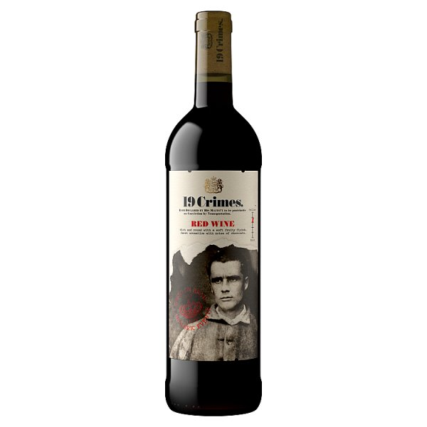 19 CRIMES RED WINE 750ML