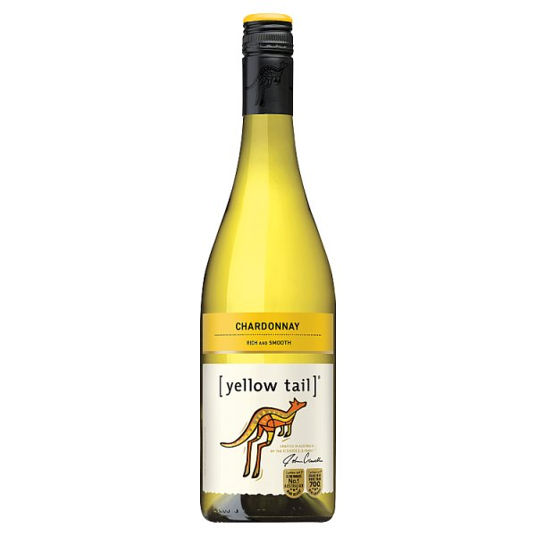 YELLOW TAIL CHARDONNAY WHITE WINE 750ML