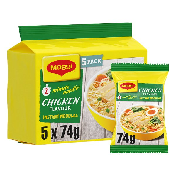 MAGGI 2 MIN CHICKEN MULTIPAC 5X74G