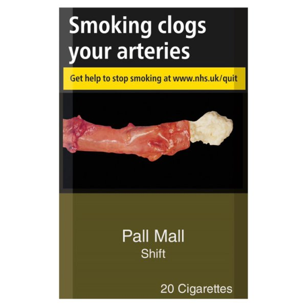 PALL MALL SHIFT 20 CIGARETTES